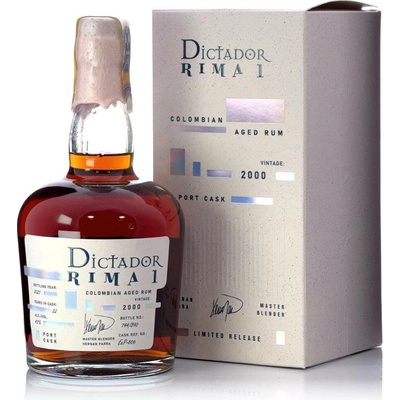 Dictador Rima Port Cask 22y 2000 43% 0,7 l (karton)