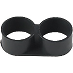 ELMARK ДВОЙНА СКОБА ЗА МАРКУЧ ЗА КАПКОВО 16mm, 5БР К-Т (81252)