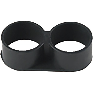 ELMARK ДВОЙНА СКОБА ЗА МАРКУЧ ЗА КАПКОВО 16mm, 5БР К-Т (81252)