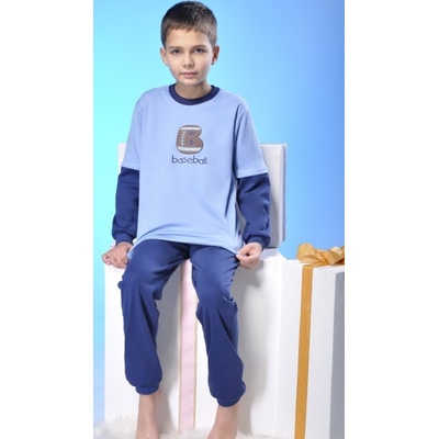 Taro detské pyžamo baseball modrá