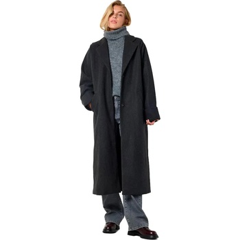 NOISY MAY Палто Noisy may Caddy coat - Grey (Dark Grey Melange)
