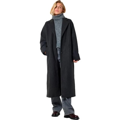 NOISY MAY Палто Noisy may Caddy coat - Grey (Dark Grey Melange)