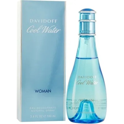 Davidoff Cool Water Woman Deodorant Natural Spray 100ml дезодорант за жени