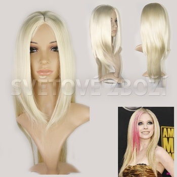 V & V fashion Dámska parochňa Catherine blond 60 cm
