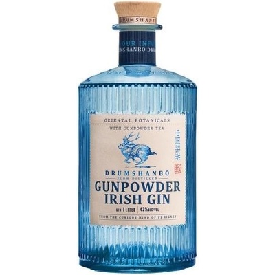 Drumshanbo Gunpowder Irish Gin 43% 1 l (holá láhev)