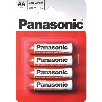 PANASONIC Red Zinc AA 4ks 00133698