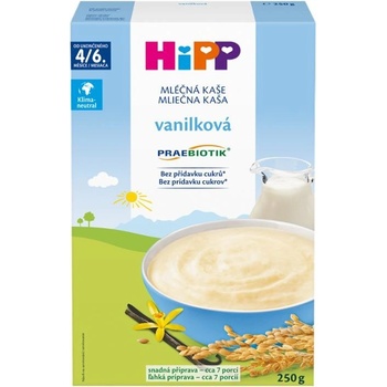 Hipp Praebiotik Mléčná kaše vanilková 250 g