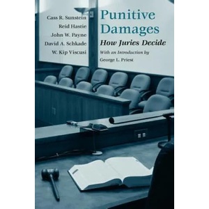 Punitive Damages | Cass R. Sunstein, etc (ISBN: 9780226780153)
