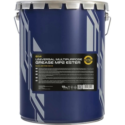 Mannol Multipurpose Grease MP2 Ester 18 kg