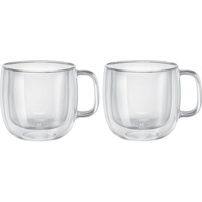 Zwilling Sorrento Plus dvoustěnná sklenice na capuccino 2 x 450 ml