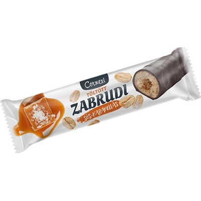 Cornexi Zabrudi Ovesná tyčinka s nádivkou slaný karamel v kakaové polevě (30g)