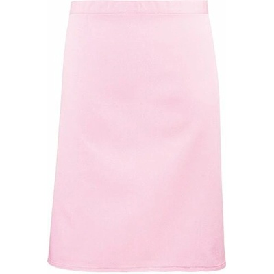 Premier Workwear Pracovní zástěra středně dlouhá PR151 Pink Pantone 1895 70x50cm
