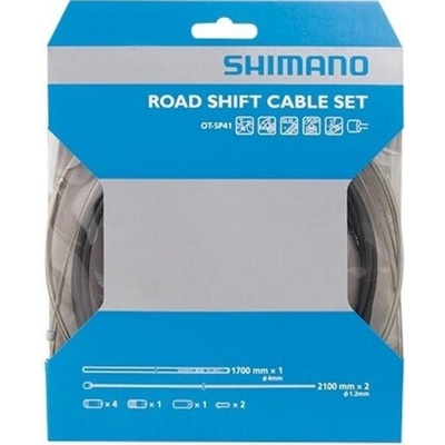 Shimano bowdeny + lanka SUS silniční řadící set černý