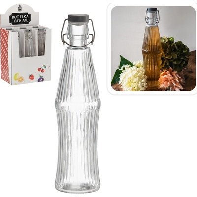 HOME Sklenená fľaša SUKNIČKA 850ml