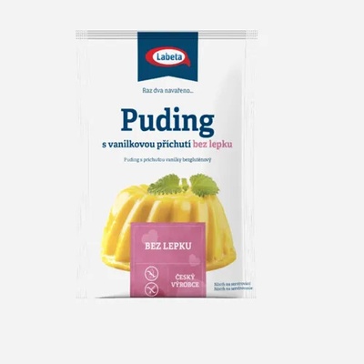 LABETA Puding s vanilkovou príchuťou bez lepku 40 g