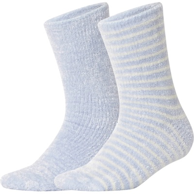 Esmara dámské hebké ponožky 2 páry pruhovaná/modrá – Zbozi.Blesk.cz