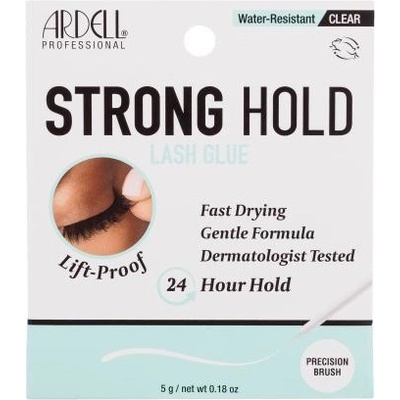 Ardell Strong Hold Lash Glue Clear voděodolná lepidlo na řasy 5 g