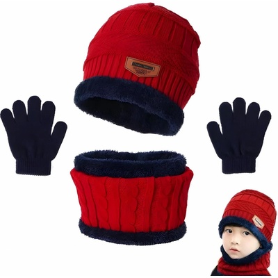 Dětský zimní set Bordová