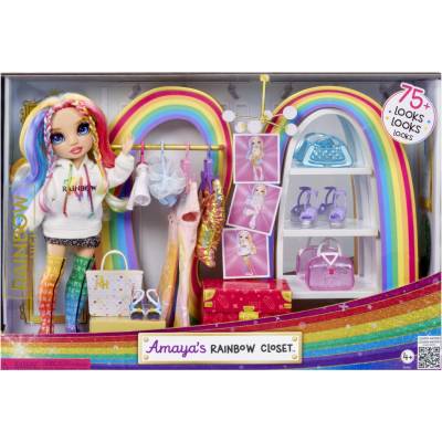 Rainbow High Crystal Fashion Doll Amaya bábika + príslušenstvo 121411