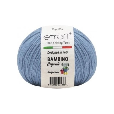 Etrofil Bambino Organic středně modrá 70513