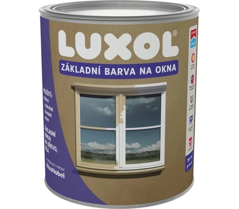 Luxol Barva na okna 2,5 l bílá