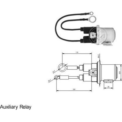 Pomocný spínač startéru Mitsubishi M9T62173