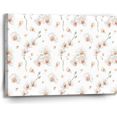 Sablio Obraz Biela orchidea - 90x60 cm