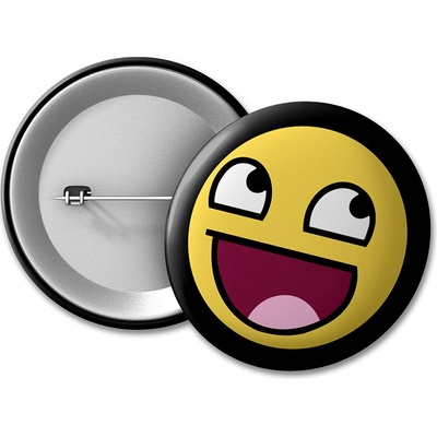 MemeMerch placka Awesome Face