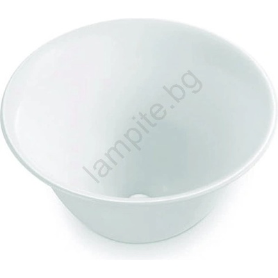 Bathco 4062 - Умивалник за монтаж върху плот NORDIC Ø 42 см, порцелан/бял (BO0036)