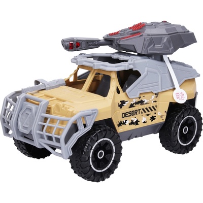 Wiky Vehicles Auto vojenské s dělem a efekty 33,5 cm