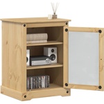 vidaXL HiFi шкаф Corona, 60x50x82 см, бор масив (4002780)