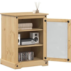 vidaXL HiFi шкаф Corona, 60x50x82 см, бор масив (4002780)