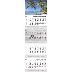 TopTimer Календар за спедитори TOPTIMER T073, 4 блока, 4 месеца, Táj 2027 (T7300-008)