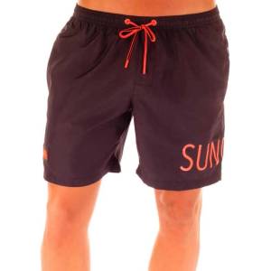 Sundek Бански гащета Sundek Ari Elastic Waist swimming shorts - Purple (Black)