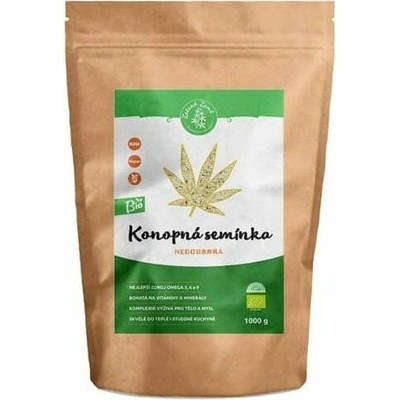 Zelená Země Konopné semínko loupané BIO 1000 g
