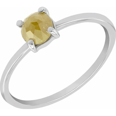 Eppi Zlatý zásnubný prsteň so žltým diamantom Oasita R36700