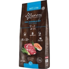 StarVita pre dospelé psy hovädzie/ryba 12 kg