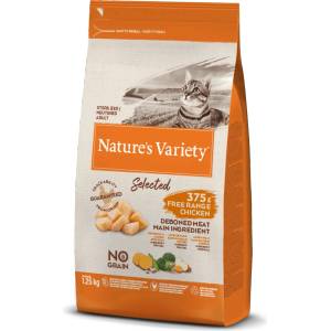  Nature's Variety Cat Selected Sterilized Chicken храна за стерилизирани котки - 7кг