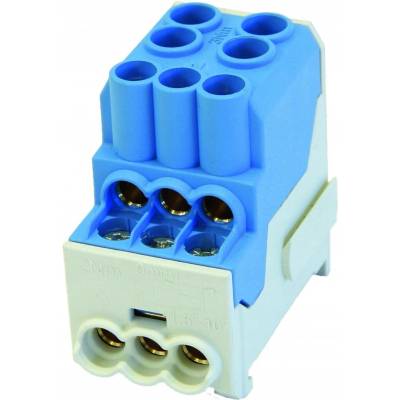 Simet Rozvaděčový blok Sdb 100 100A 81601003 modrý Al/Cu