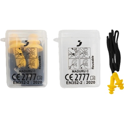 Safety Jogger/Oxypas Тапи за уши MADURU | Многократни антифони тапи SNR 32 dB (013480)