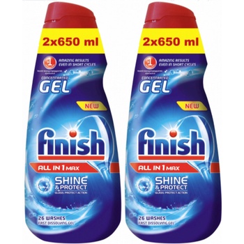 Finish All in 1 Max Shine & Protect gel 2 x 650 ml