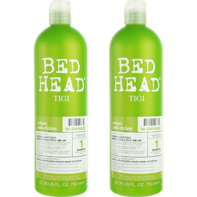 Tigi Bed Head Re-Energize Revitalizující šampon 750 ml + kondicionér 750 ml dárková sada