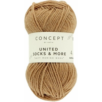 Concept by Katia United Socks & More 101 hnedá