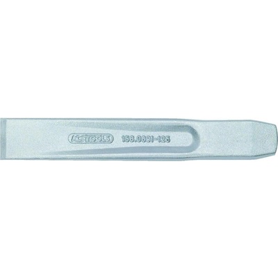 KS Tools Dláto ploché, oválne, 100x19mm, strieborné 156.0691