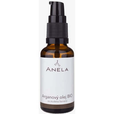 Anela Arganový olej BIO Obsah: 30 ml za studena lisovaný