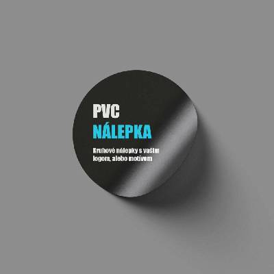 Vinylové nálepky na mieru 120 × 80 mm Bez laminácie 500 ks