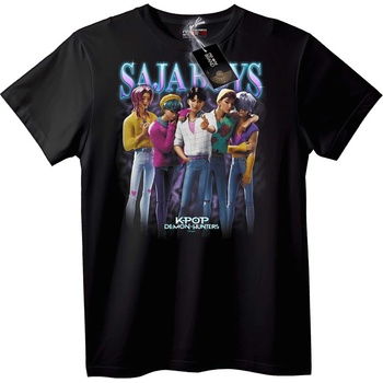 NOONEBRAND Тениска SAJA BOYS Демонски ловци - S, White
