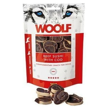 Woolf Beef Sushi & Codfish 100 g
