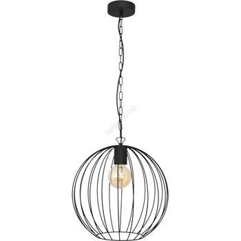 Image 1 of Helam Пендел MERCURE 1xE27/15W/230V черен (HE1640)