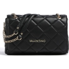 Valentino bags Ocarina prošívaná crossbody kabelka černá